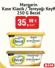 BECEL MARGARİN KASE KLASİK / TEREYAĞI KEYFİ 250 G BECEL MARGARİN KASE KLASİK / TEREYAĞI KEYFİ 250 G